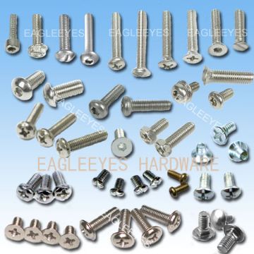 Steel And Stainless Steel Machine Screws